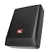 JBL BassPro Nano Ultra-Kompaktes aktives Untersitz Subwoofer Set 15 x 20 cm - 200 Watt Unter sitz Auto Subwoofer Aktiv, schwarz