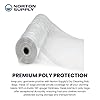 Norton Supply Dry Cleaning Poly Bags - Transparent Plastic Garment Cover, 72" Long, 100 Gauge Thickness, Suit Packing, Travel & Laundry Clothes Closet Hanging #1