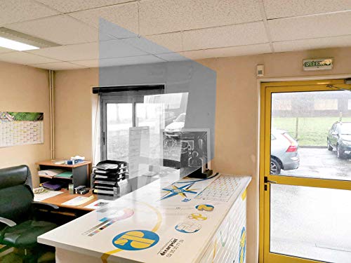 Paroi transparente en plastique semi-rigide. Protection 2mX1m Cover