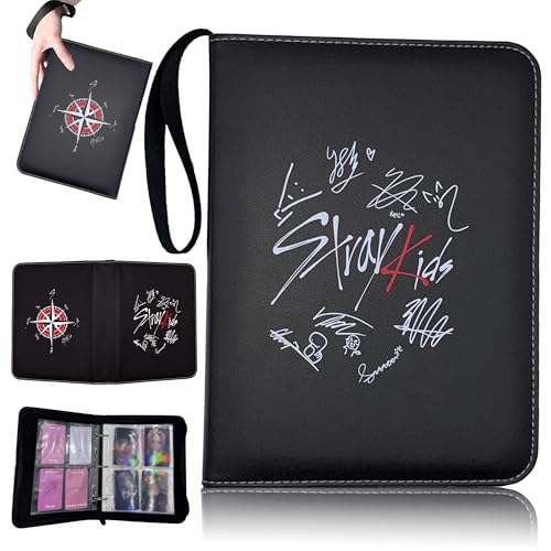 Stray Kids Photocard Binder 400 Pockets Zipper Card Album Holder