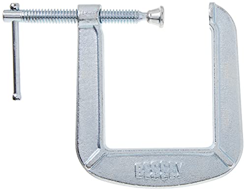 Image of BESSEY CM34DR Drop Forged, C-Clamp, 3-Inch x 4-1 /2-Inch, Deep Reach C Clamp