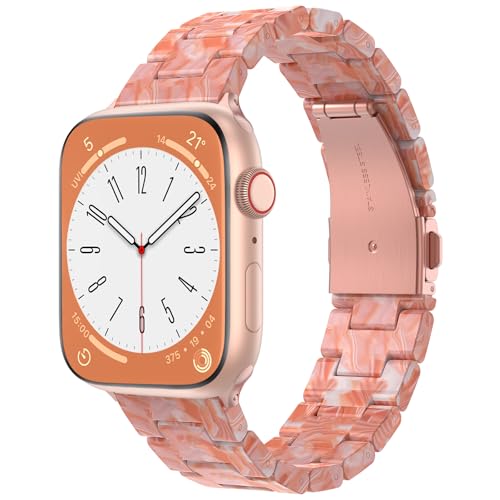 Arctime Resin Band Compatible with Watch Bands 38mm 40mm 41mm 42mm 44mm 45mm 46mm 49mm Lightweight...