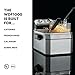 Waring Commercial WDF1000 Heavy Duty 10 lb. Single Basket Deep Fryer , Includes 3 Fry Baskets & Night-Cover-1800W, 120V, 5-15 Plug,Silver