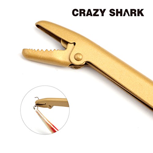 CRAZY SHARK CrazyShark Angelhakenentferner aus Edelstahl Squeeze-Out Angelhaken Separatorwerkzeuge Angelwerkzeuge Fish… – Bild 4