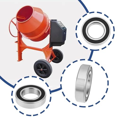 The Lord of the Tools 2 Satz Trommellager Kugellager mit Sicherungsring 55x30mm kompatibel mit ATIKA EM 125 Comet 130 EM 140 Profi 145 Typ A1