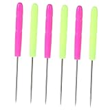 BEBEMOKO 6 Stück Zuckerrührnadeln Aus Edelstahl Zum Kuchen Und Kekse Dekorieren Schreib- Und Rührwerkzeug Für Fondant Und Zuckerverzierung Backzubehör Für Hobbybäcker Und Tortendekoration