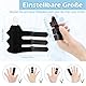 GADITIEK Fingerschiene, 3 Stück Fingerschienen, Verstellbare Fingerstütze Stacksche Schiene, Fingerbandage mit Eingebautes Aluminiumband für Verstauchte, Arthritis und Geschwollene Finger (3-3Farben)