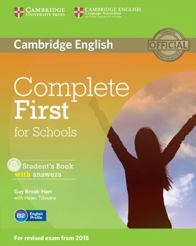 Complete First for Schools Student's Book with Answers with CD-ROM [Lingua inglese]