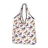 Facile à nettoyer : ces sacs fourre-tout pliables à imprimé lézard aquarelle sont lavables en machine, permettant un entretien sans effort. Il suffit de les mettre dans la machine à laver pour les garder frais et propres, ce qui les rend pratiques pour un usage quotidien