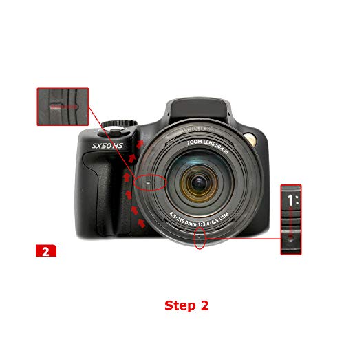 Jjc Lens Filter Adapter Ring For Canon Powershot Sx530 Hs Sx540 Hs Sx520 Hs Sx70 Hs Sx60 Hs Sx50 Hs Sx40 Is Sx30 Is Sx20 Is Sx10 Is Sx1 Is Cameras,Replaces Canon Fa-Dc67A Filter Adapter #TOP5