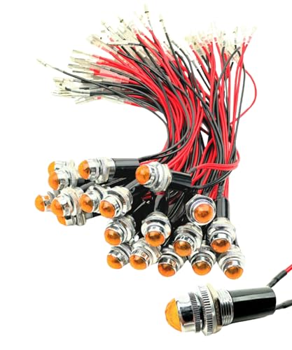 Amazon.co.jp: HTharros LEDパイロットランプ ダイヤカット LED