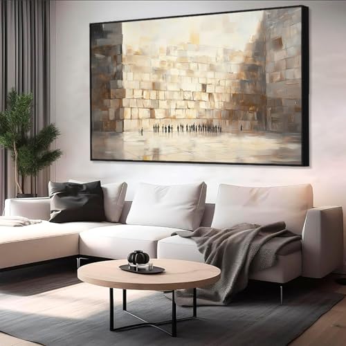 Art mural juif Kotel cadeau idéal pour pendaison de crémaillère