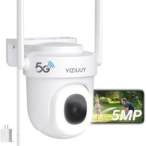 VIZIUUY 5MP 5G Security Camera Cover