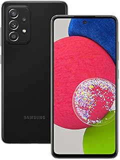Samsung Galaxy A52s 5G 6.5 inches Smartphone 128GB Unlocked - Black (Renewed)