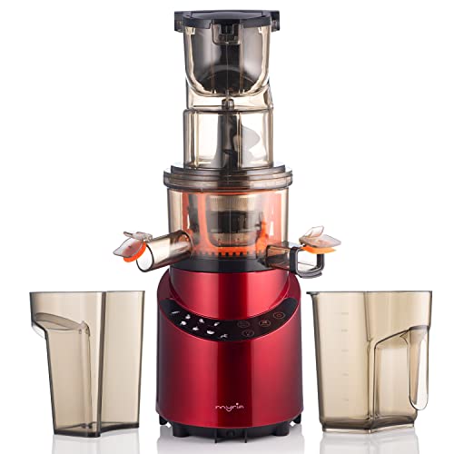 Slow Juicer | Entsafter klein | bis zu 20 min Dauerbetrieb | Entsafter...