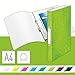 Produktbild Leitz WOW Ringbuch, A4, 32 mm Rückenbreite, für bis zu 190 Blatt, Grün, WOW, 42570054