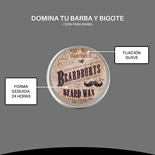 Beardburys Beard Care Kit - Complete Grooming Set: Beard Shampoo, Conditioner, Oil and Wax, Natural Ingredients, All Beard Types, Gift Set for Men - Image 5