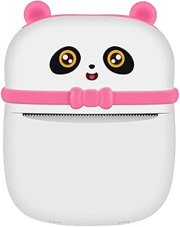 Qutsvosh Children's Printer Wrong Questions Bluetooth Instant Printer Is Suitable for Printing Pictures/Wrong Questions,Pink