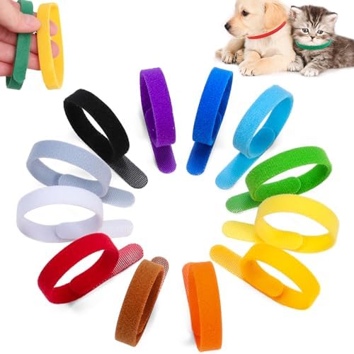 KuuGuu 30 PCS Newborn Puppy Collars Whelping Newborn Pet
