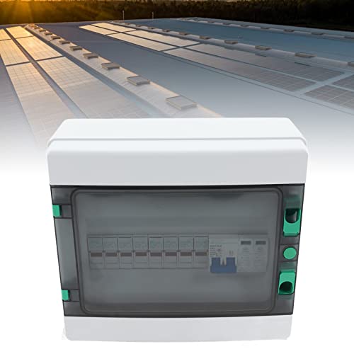 4 String PV Combiner Box mit Überspannungsableiter 15A Sicherung 63A DC Leistungsschalter IP67 Solar Combiner Box DC1000V 8 Sicherungen