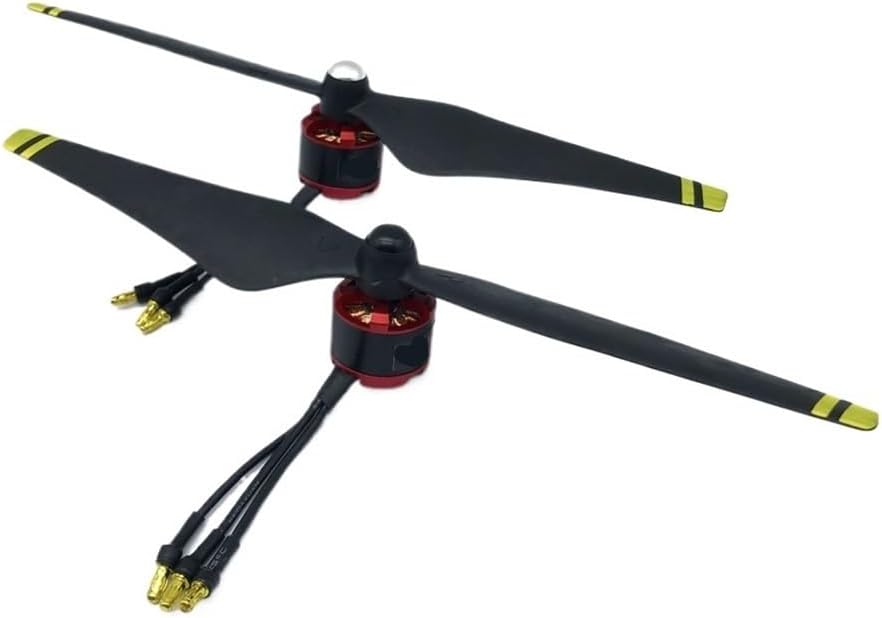 Set of 6 brushless motors 2212 920 kV with carbon propeller 9450 for F550, S500 and X525 multirotor quadcopter. (6 motor black prop)
