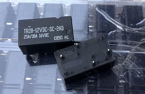Relé 12V 30A de 8 pines MOBYAT TR20-12VDC-SC-2AD para automatización