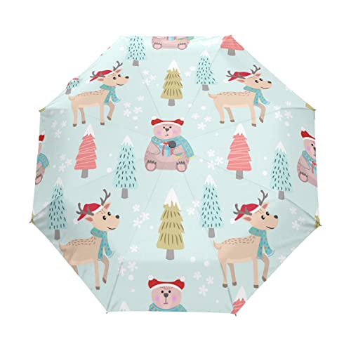 Parapluie rose pliable pour la plage et le voyage des enfants