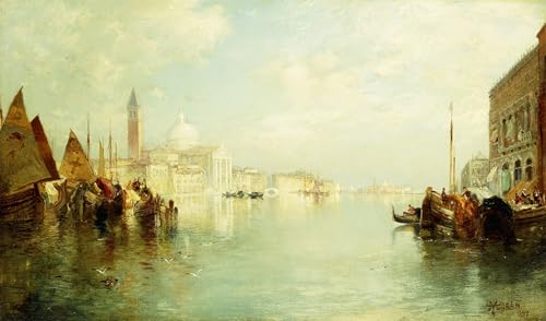 Impresiones de lienzo de alta calidad con el poster del Canal di Moran para colgar 60x90cm