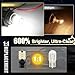 iBrightstar 7443 LED Bulb White, 7440 LED Reverse Light Bulbs Super Bright for Backup Lights Daytime Running Lights Parking Lights, 2 Pack