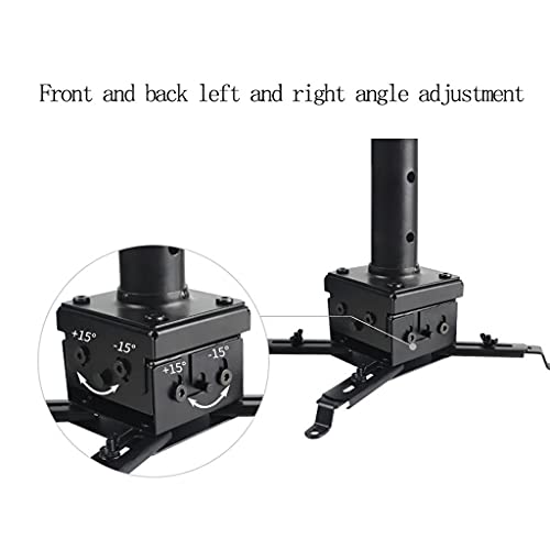 Projector Tripod Stand Universal Ceiling Projector Bracket Projector Hanger Bracket Maximum Load-Bearing 55.11lb Suitable for Office and Family Stand Adjustable Height miniatura 4