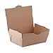 ChampPak Carryout Boxes, 3lb, 7 3/4w x 5 1/2d x 2 1/2h, Brown