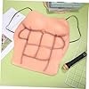 BESTYASH 4pièces Vêtement Silicone Réaliste avec Muscles Pectoraux Et Abdominaux pour Cosplay Accessoires De Fête Et Déguisement Amusant #5