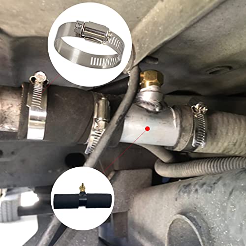 Ucarsoon 11408 Auxiliary Fuel Tank Kit Replacement For Diesel Engined Car (With Adapter Tee) #TOP5