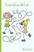 Produktbild Friendship & Fun Wide Ruled: Stick Figure Girls Talking on String Phone - 6 x 9" - Kids, Students, Teachers, Diary, Write, Doodle, Notes, Sketch Pad, Notebook