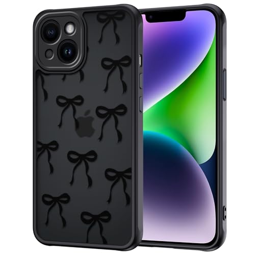 TVVTPU Cover Opaca per iPhone 14 con Protezione Fotocamera, Custodia
