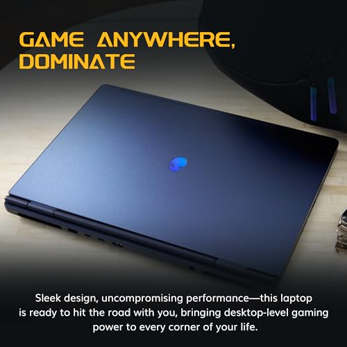 Image of Dell 16 inch WQXGA 120Hz Gaming Laptop, Intel Core 7 240H, 16GB DDR5, 2TB Storage(1TB SSD+1TB Docking Station Set), GeForce RTX 5050 8GB GDDR7, Backlit Keyboard, Win 11 Pro, Indigo