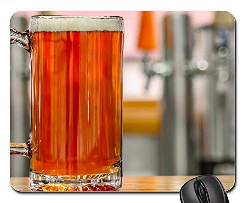 Preisvergleich Produktbild Mouse Pads - Drink Glass Beer Alcohol Bar Mug Cold Pub