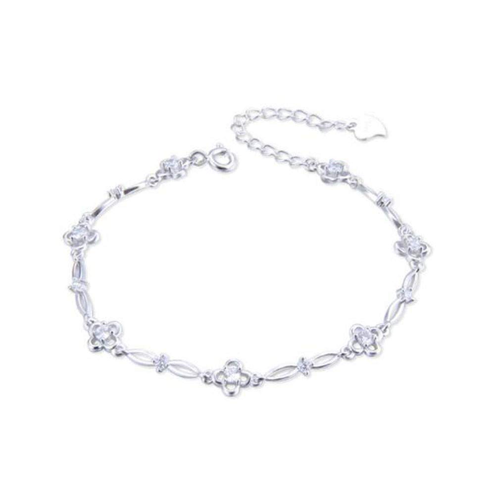 Bracelet en argent sterling S925 le cadeau élégant et frais idéal