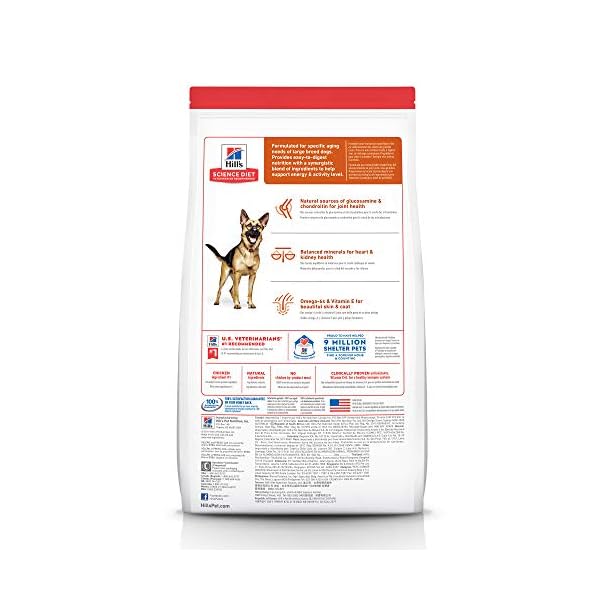 Hill’s Science Diet Adult 6+ Large Breed Chicken Meal, Barley & Brown Rice Recipe Dry Dog Food, 33 lb Bag Hill’s Science Diet Adult 6+ Large Breed Chicken Meal, Barley & Brown Rice Recipe Dry Dog Food, 33 lb Bag