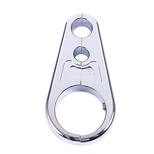 Suporte de cabo de guiador, cabo de frenagem com chapeamento de alumínio de alta resistência cor fác