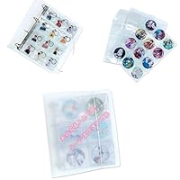 Amazon.co.jp: 大容量 缶バッジ専用 リフィルページ選択可能 Amazon.co.jp: 大容量 缶バッジ専用 リフィルページ選択可能