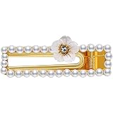 También hay adornos de perlas. Una flor está decorada en la perla, que es elegante y única.