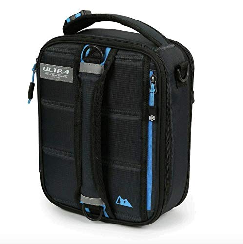 Arctic Zone Box-Navy Expandable Lunch Ultra Plus 4 Containers with lids and 2 Ice Packs, 10