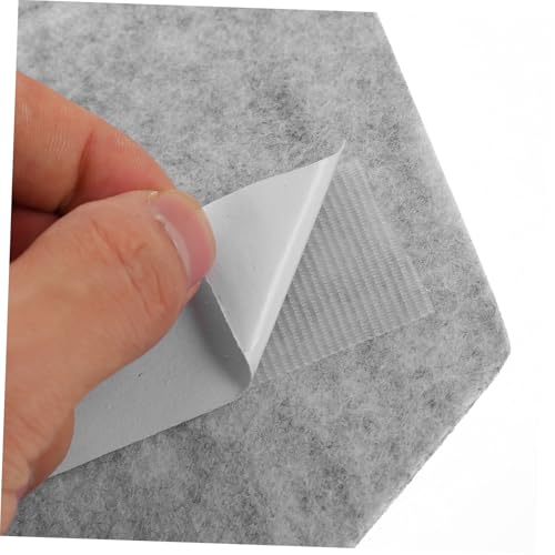 Paneles Acústicos Absorbentes de Sonido 12pcs para Estudio, Oficina y Reducción de Ruido en Pared, Gris Plateado miniatura 5