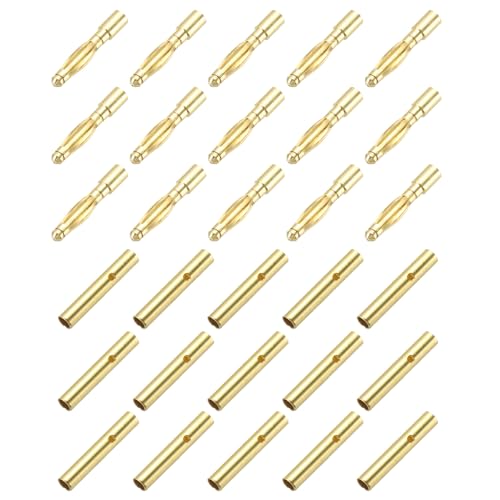 Conectores Banana 15 pares macho y hembra 2mm para altavoz miniatura 1