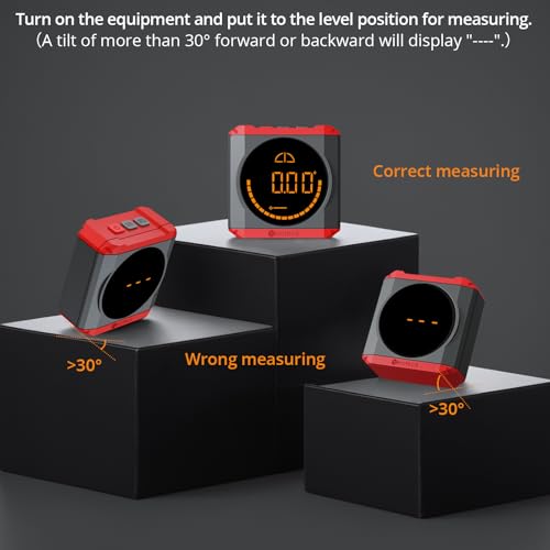 Mesure d'angle stable et précise IP54 avec inclinomètre numérique rechargeable - 8
