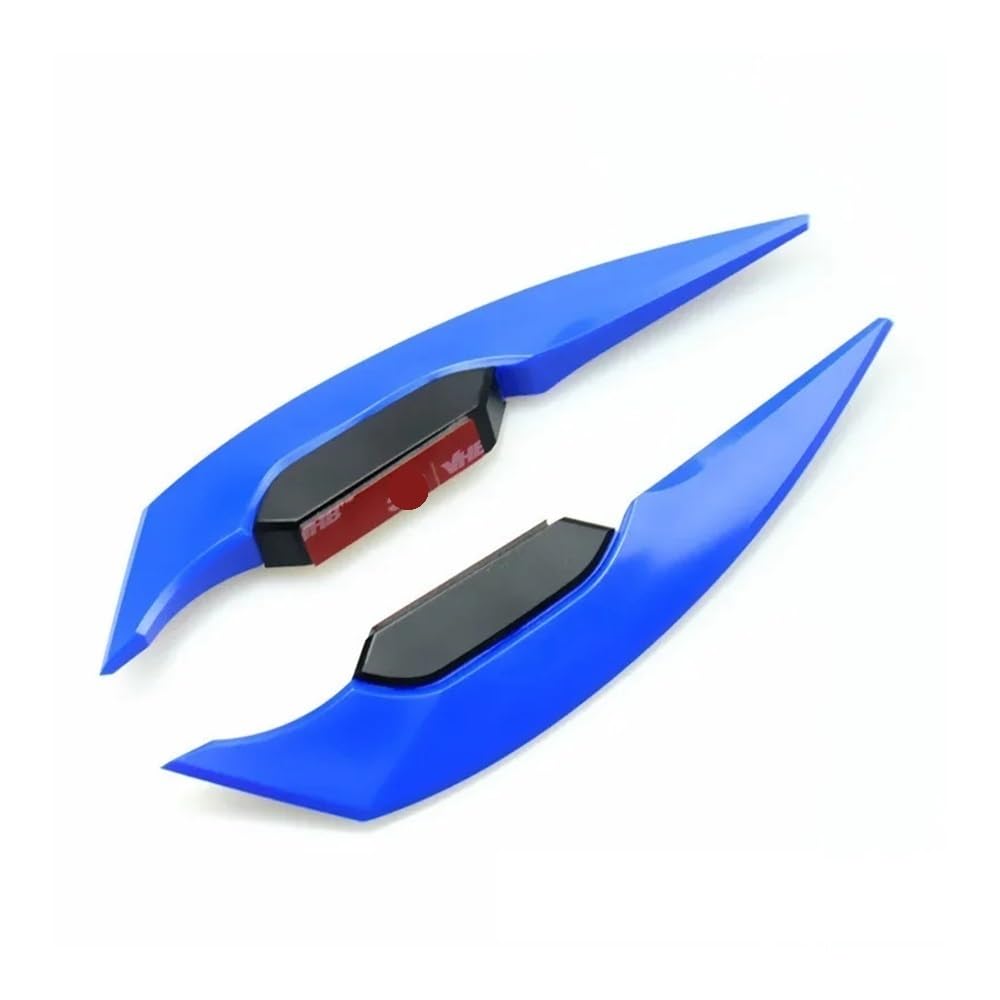 Aile carénage aileron bleu universel pour moto décorative - 8
