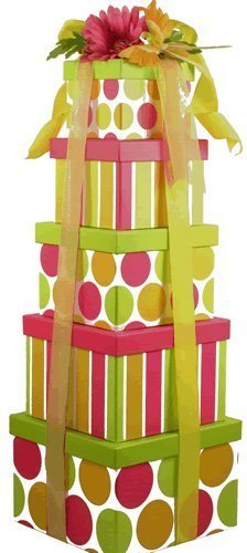 Gift Basket Village Summer Bliss Deluxe Gift Tower, 10 Pound #TOP23