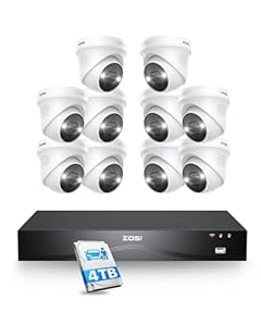 ZOSI 4K Überwachungskamera Set C225