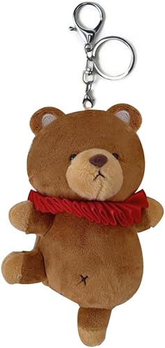 VICKYPOP Llavero de peluche de animal lindo juguete de peluche e interesante mochila colgante de muñeca para niños o amigos